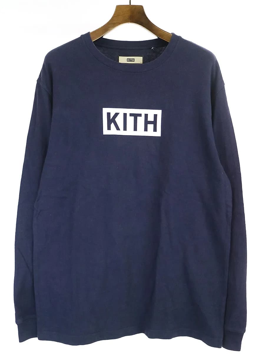 KITH キスニューヨークシティ BOXロゴスウェットトレーナー カットソー