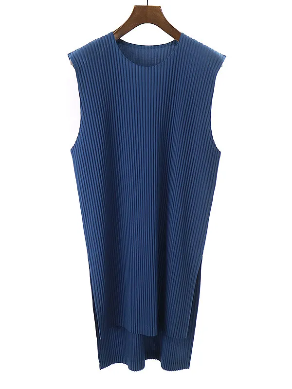 ISSEY MIYAKE オム プリッセ イッセイ ミヤケ 22AW TAILORED PLEATS 1 T-SHIRT ロングプリーツベスト