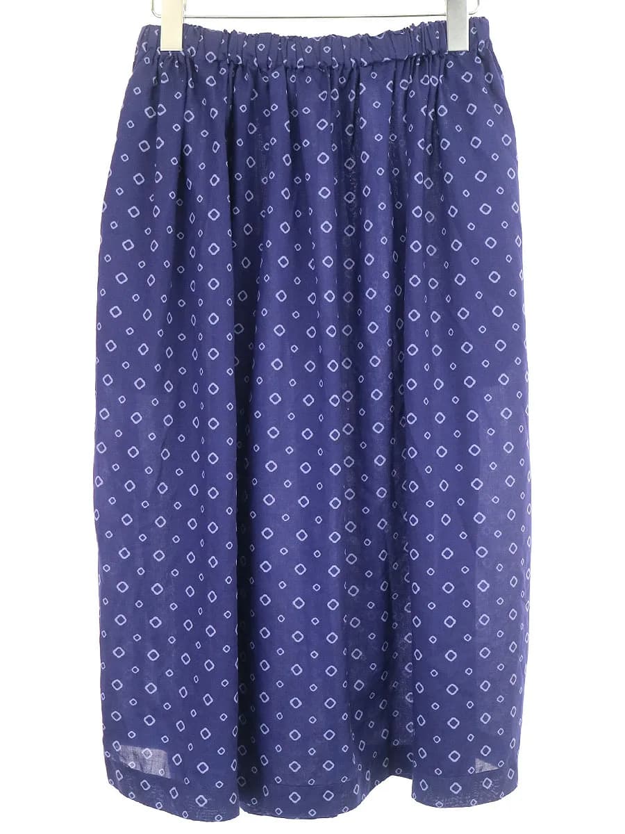 COMME des GARCONS コムデギャルソン 総柄プリントイージースカート