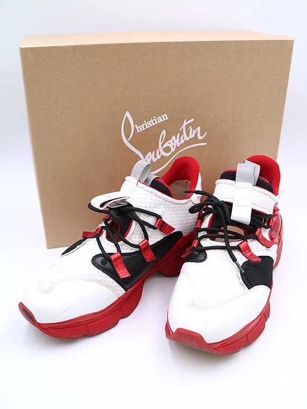 Christian Louboutin クリスチャンルブタン Red-Runner スパイクスタッズランナースニーカー