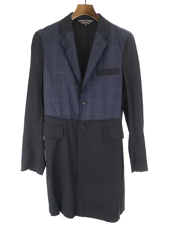 COMME des GARCONS コムデギャルソン オム プリュス 17SS ドッキングロングジャケット