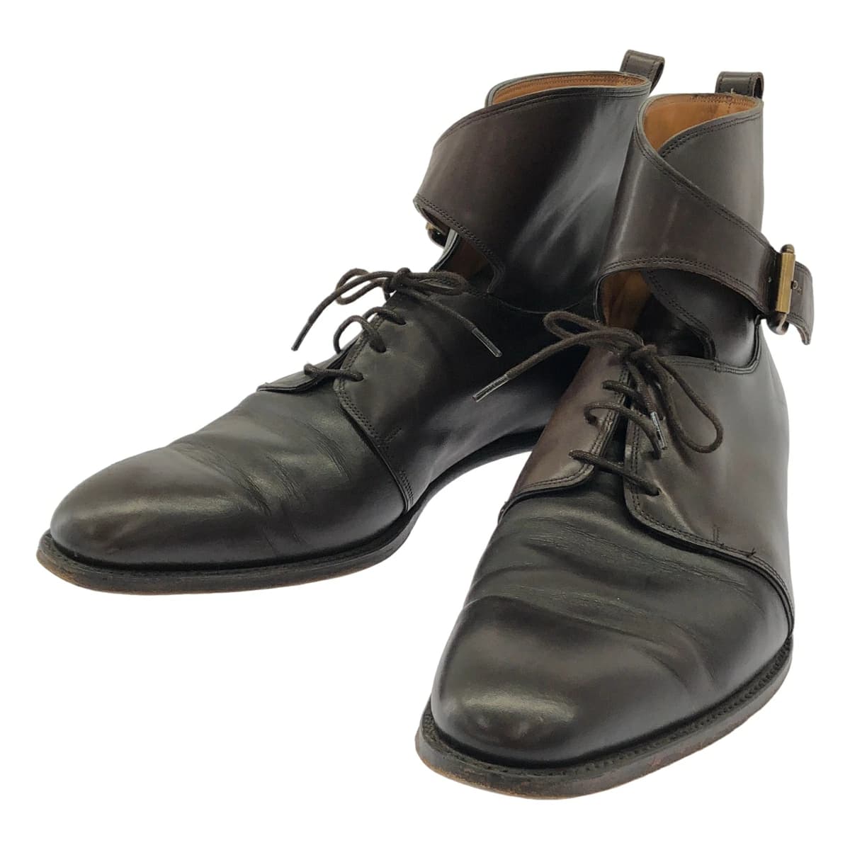 Vivienne Westwood ヴィヴィアンウエストウッド×ジョセフチーニー 16AW レザーストラップブーツ