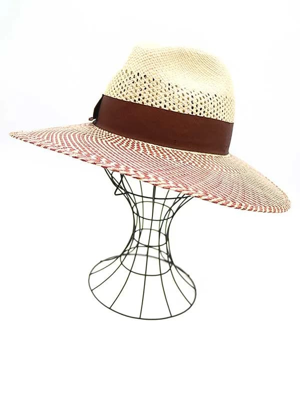 Borsalino ボルサリーノ ワイドブリムストローハット