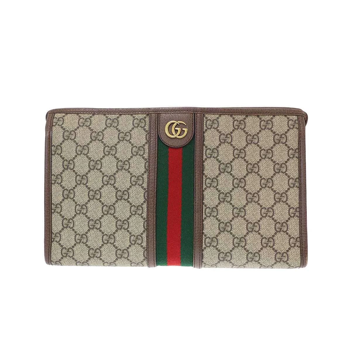 GUCCI グッチ オフディア GGスプリーム クラッチバッグ 598234