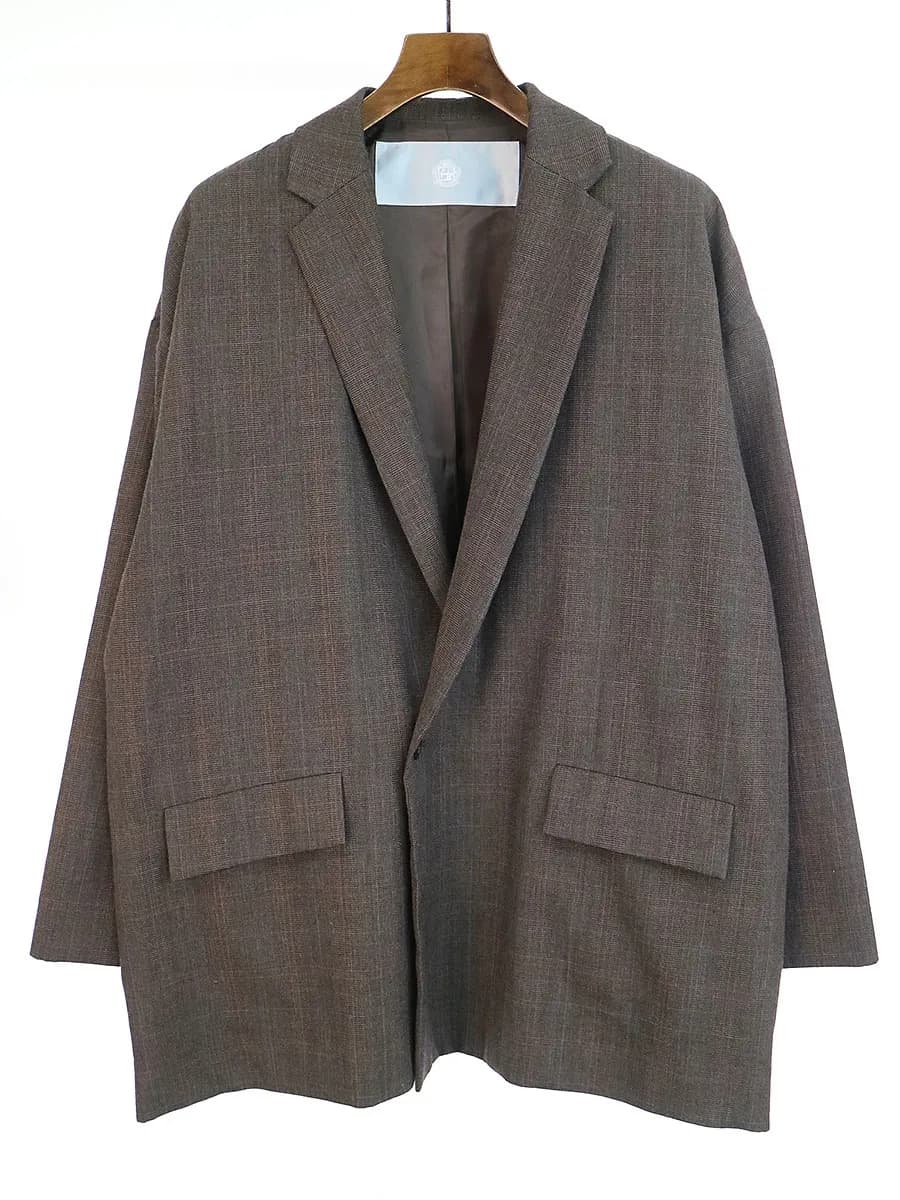 Dulcamara ドゥルカマラ 19AWよそいきチェックダブルジャケット