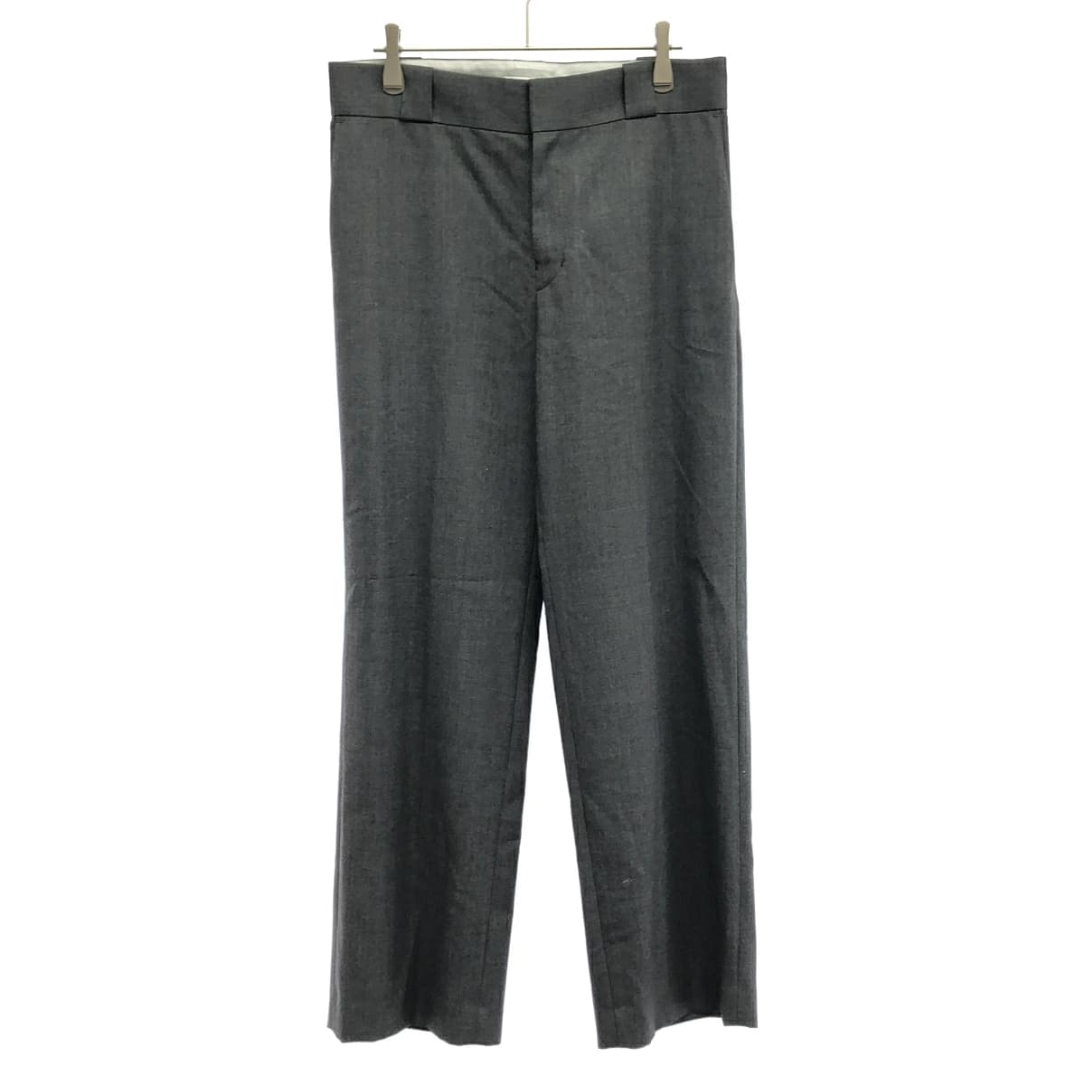MADISON BLUE マディソンブルー 25AW LOW WAIST WIDE-LEG PT WOOL MNS スラックスパンツ MB254-3012