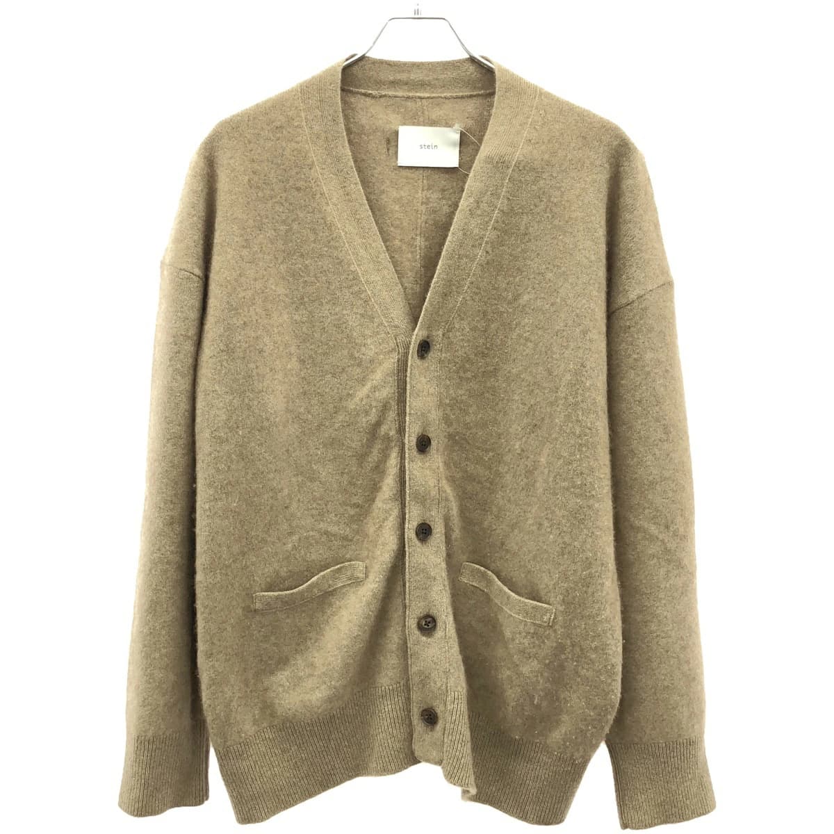 stein シュタイン 23SS Fine Cashmere Sable Knit Cardigan カシミヤセーブル カーディガン