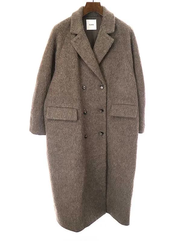 CLANE クラネ 21AW DOUBLE WOOL LONG COAT ダブルウールロングコート