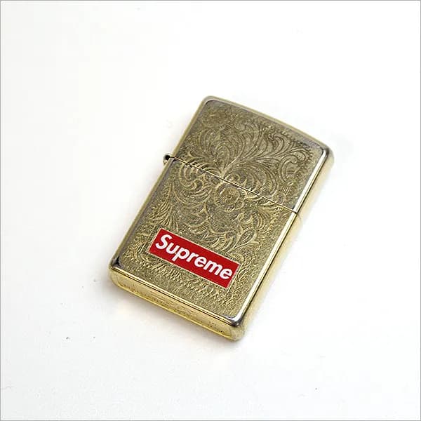 Supreme Supreme 14AW Engraved Brass ZIPPO