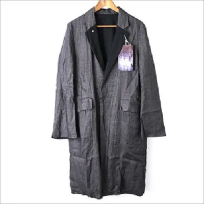 SUNSEA SUNSEA 16SS Reversible Speck Linen Coat