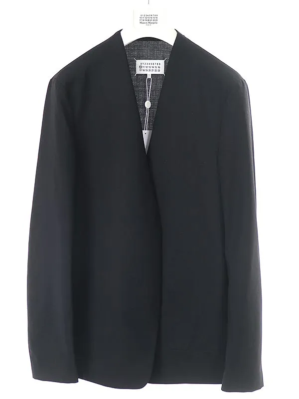 Maison Margiela メゾン マルタン マルジェラ 10 21SS サマーウール ノーカラージャケット