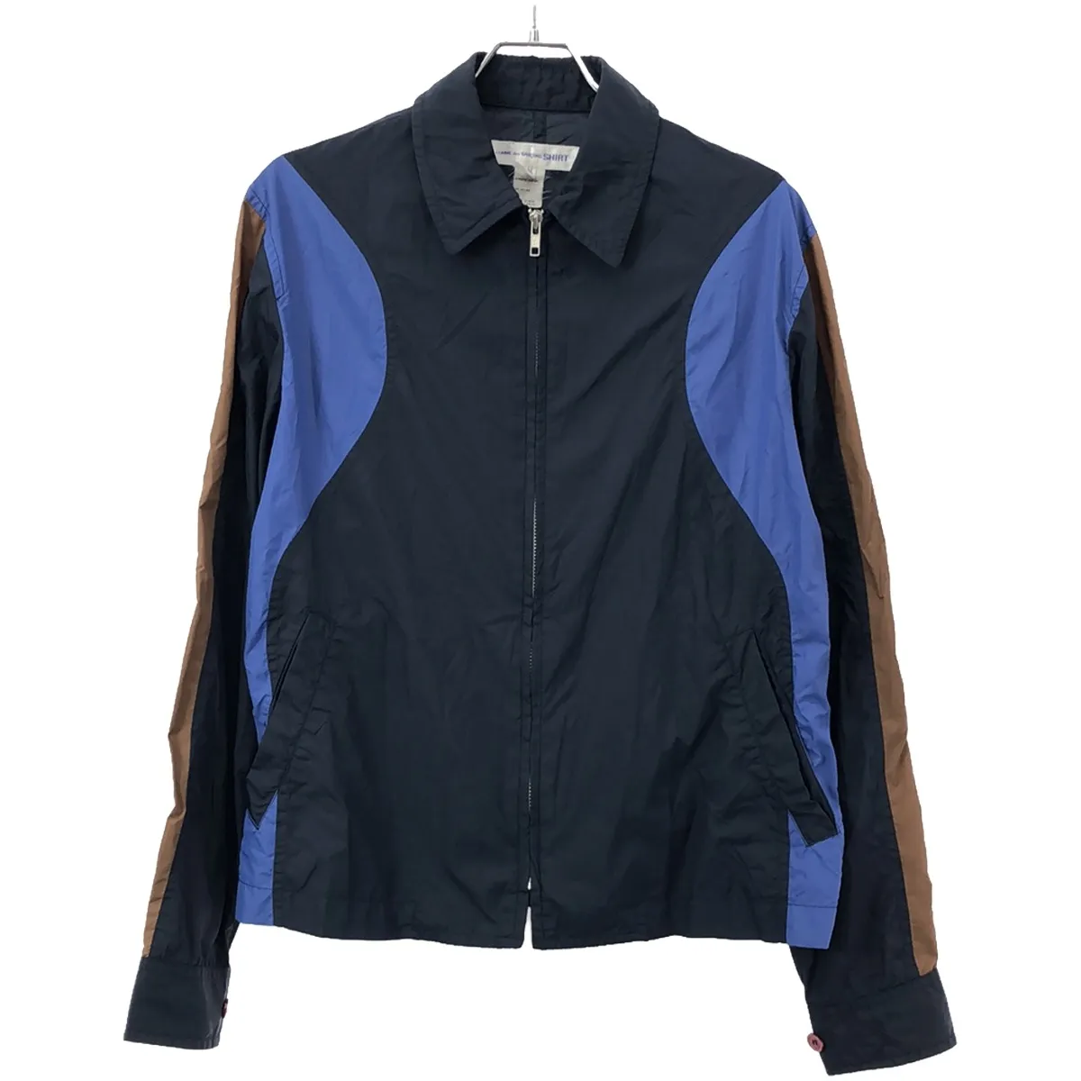 COMME des GARCONS コムデギャルソンシャツ 2005SS ナイロン ジップアップブルゾン ジャケット