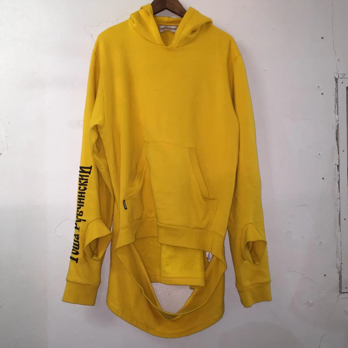 Gosha Rubchinskiy gosha rubchinskiy 16AW 変形デザインスウェットプルオーバーパーカー S