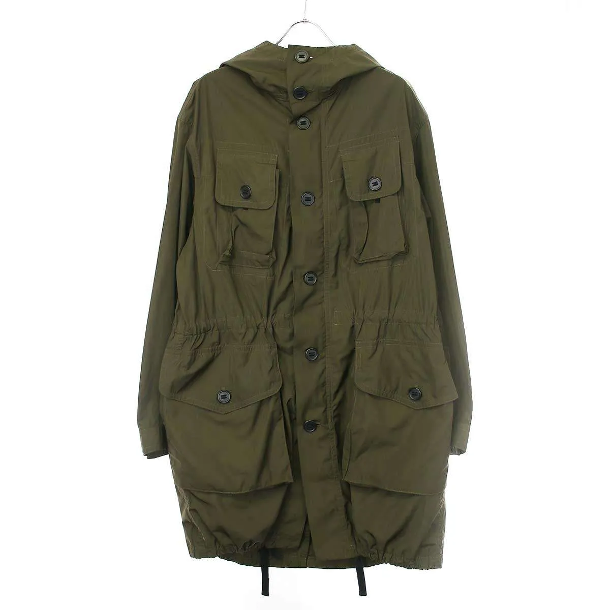 DRIES VAN NOTEN ドリスヴァンノッテン ポリエステルナイロンモッズコート