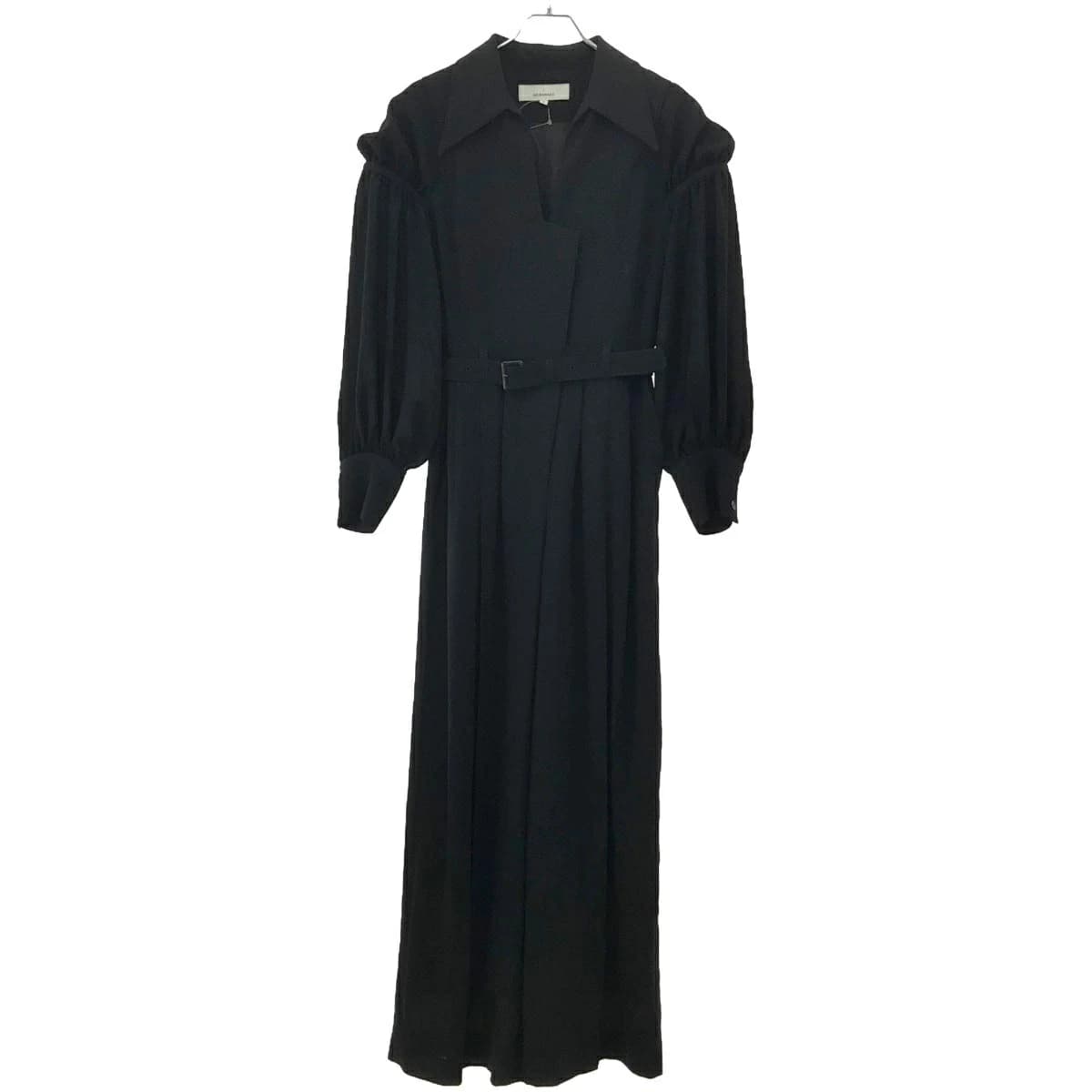 AKIRANAKA アキラ ナカ Iiris belted combinaison NV ベルテッドオールインワン ジャンプスーツ AW2216-BK