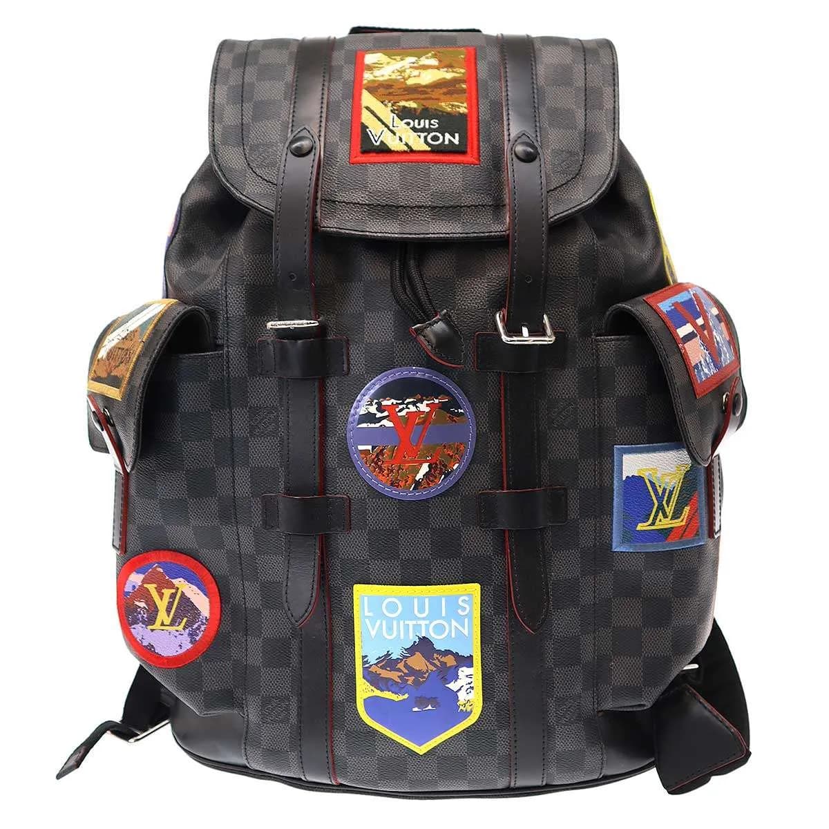 LOUIS VUITTON ルイヴィトン 2018 Christopher PM Damier Graphite Alpes Backpack クリストファー ダミエグラフィット アルプス リュック