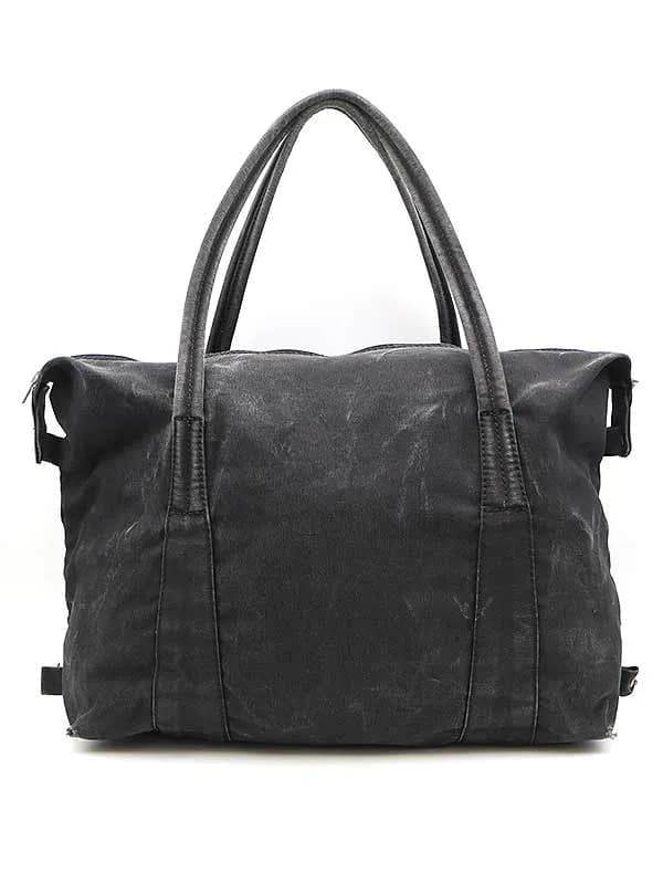 Maison Margiela メゾンマルタンマルジェラ コットンキャンバスボストンバッグ