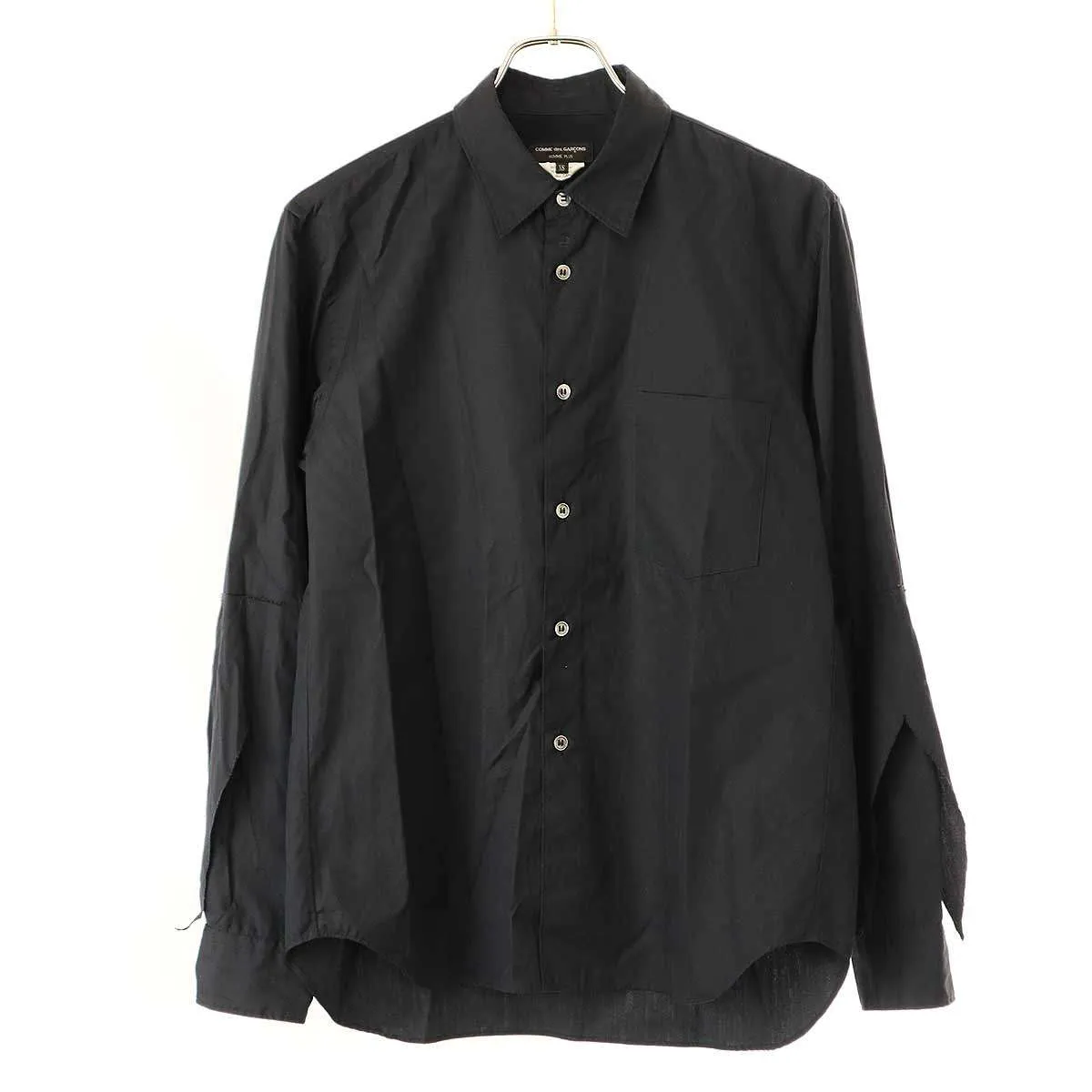 COMME des GARCONS コム デギャルソンオムプリュス 23SS カッティングスリーブコットンシャツ