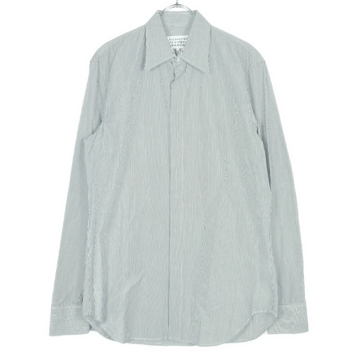 Maison Margiela メゾン マルジェラ 21SS ストライプシャツ S50DL0470