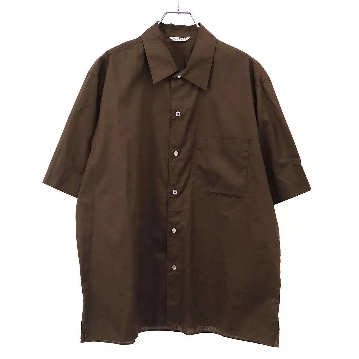 AURALEE オーラリー 25SS WASHED FINX TYPEWR SHIRT ウォッシュドフィンクスタイプライターシャツ A25SS03TL