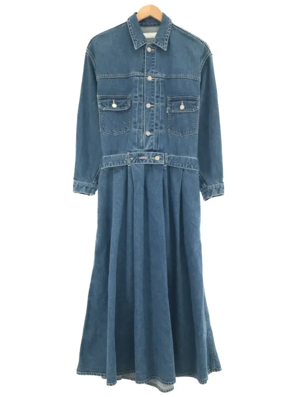 Graphpaper グラフペーパー BELTED DENIM DRESS デニムワンピース