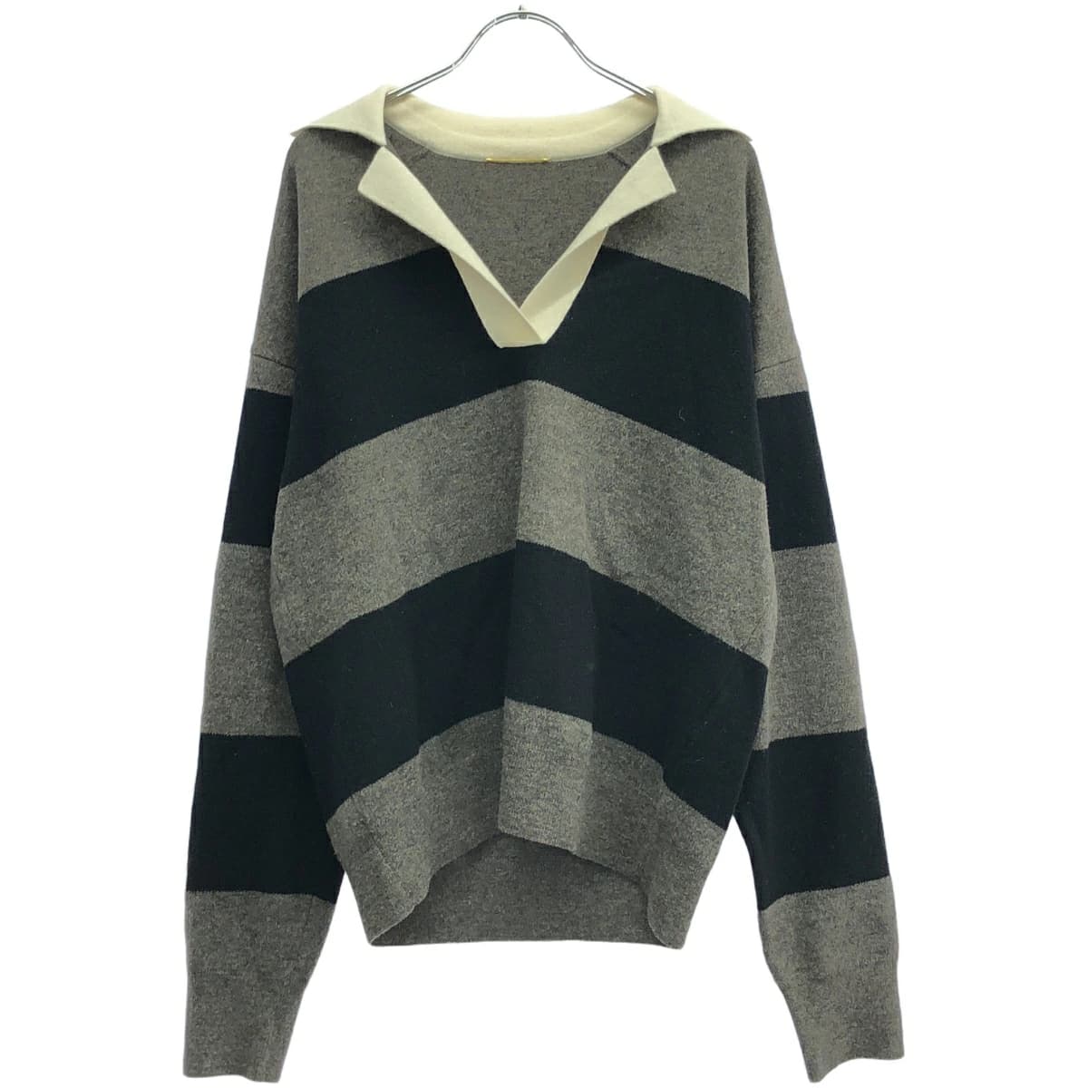 Deuxieme Classe ドゥーズィエム クラス 23AW Ivy Style rugby ラガーシャツニット 23080500706030