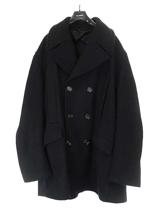 RAF SIMONS ラフシモンズ 16AW ウールメルトンオーバーサイズPコート