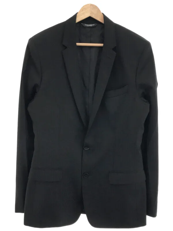 DOLCE&GABBANA ドルチェ&ガッバーナ MARTINI ノッチドラペル シャドウストライプセットアップスーツ