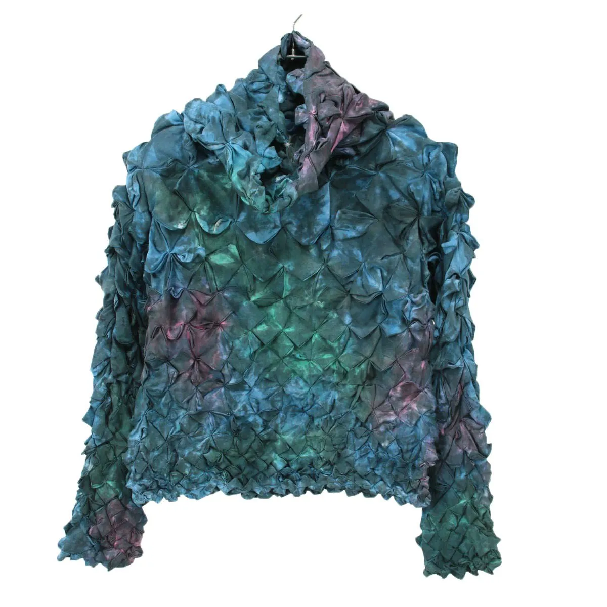 ISSEY MIYAKE イッセイミヤケ 2001AW タイダイ オリガミハイネックカットソー IM13FJ055