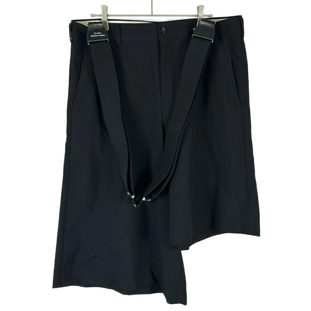 COMME des GARCONS コム デギャルソンオムプリュス 21SS アシンメトリーサスペンダーショーツ PG-P052