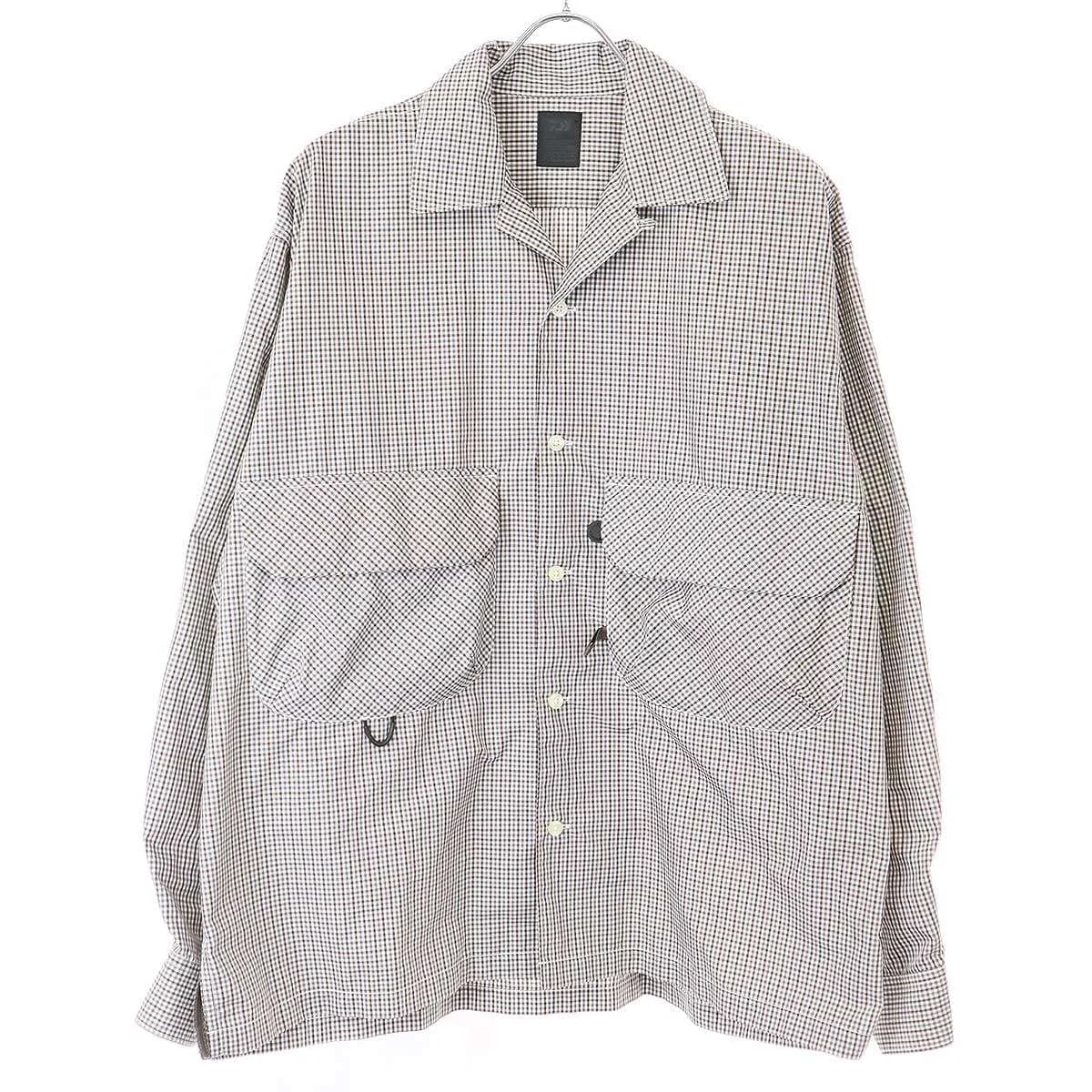 DAIWA PIER39 ダイワピア39 22AW TECH NEW ANGLERS OPEN GINGHAM ギンガムチェックシャツ