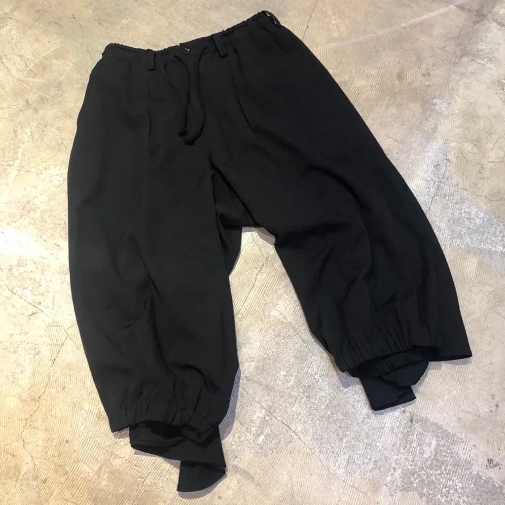Yohji Yamamoto Yohji Yamamoto POUR HOMME 17AW HUES 5周年記念別注 ウールギャバジンカラスパンツ