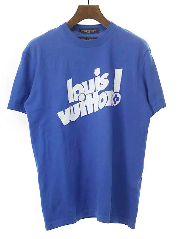 LOUIS VUITTON ルイヴィトン 21AW エブリデイLV シルクニットTシャツ