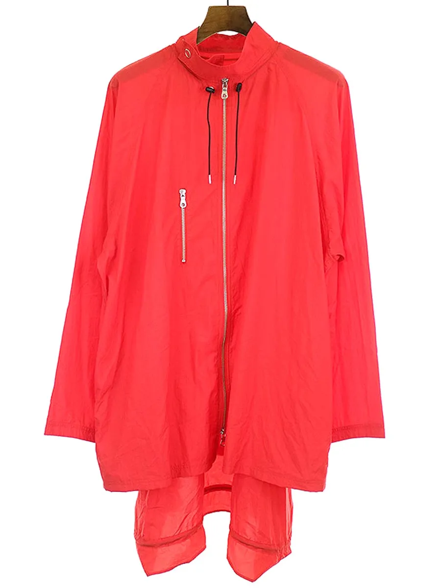 Edwina Horl エドウィナホール 18SS ナイロンスタンドカラーハーフコート
