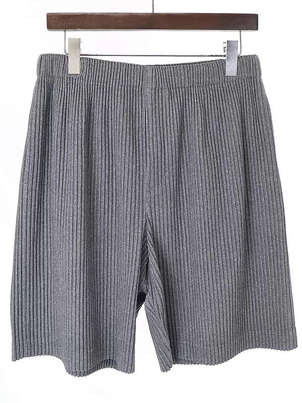 ISSEY MIYAKE オム プリッセ イッセイ ミヤケ 22SS プリーツショートパンツ