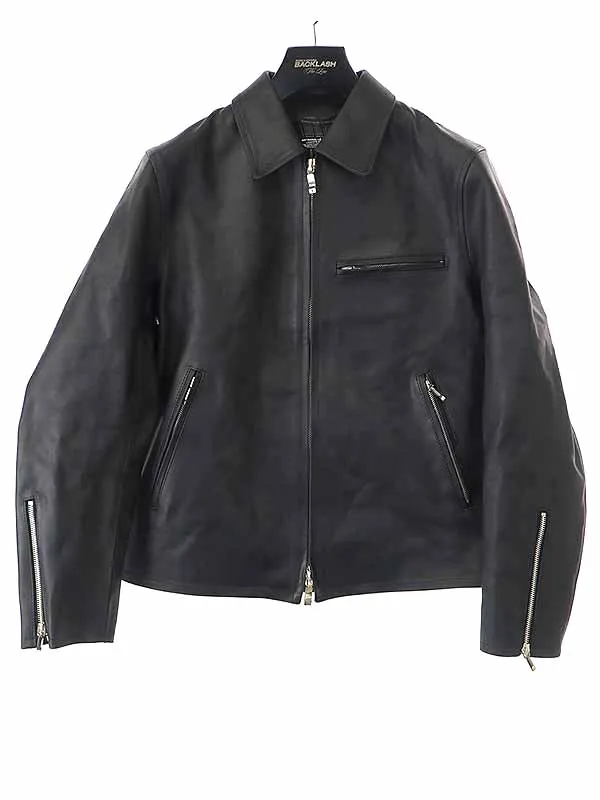 ISAMU KATAYAMA BACKLASH バックラッシュ ザライン GUIDI CALF SINGLE RIDERS T-247 シングルレザーライダースジャケット