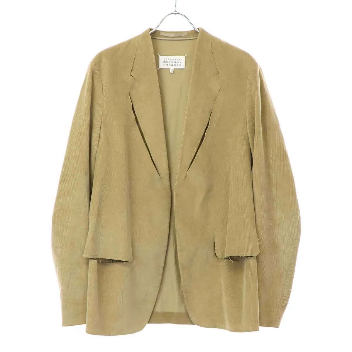 Maison Margiela メゾン マルジェラ 19AW カットアウトコーデュロイテーラードジャケット S50BN0399 S47374