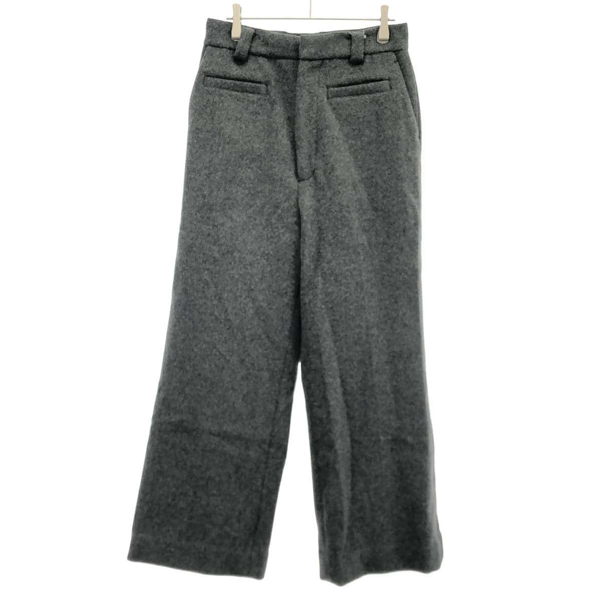 HARUNOBUMURATA ハルノブムラタ 25AW MEGAN メルトンウールワイドトラウザーパンツ HM25W825-STY12