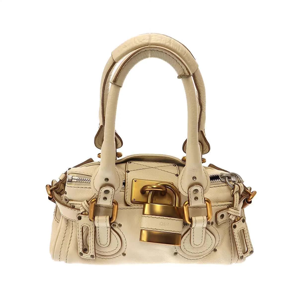 Chloe クロエ パディントン パドロックハンドバッグ