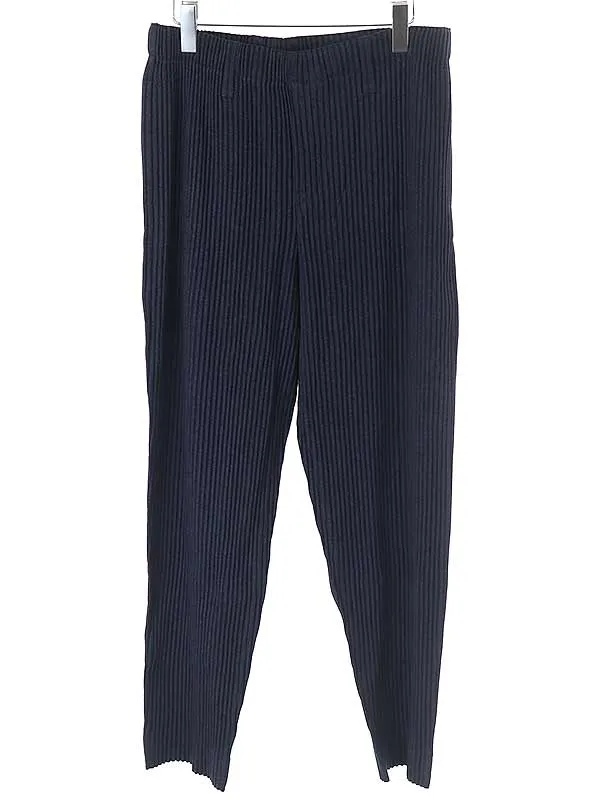 ISSEY MIYAKE オム プリッセ イッセイ ミヤケ 22SS WOOL LIKE LIGHT プリーツパンツ