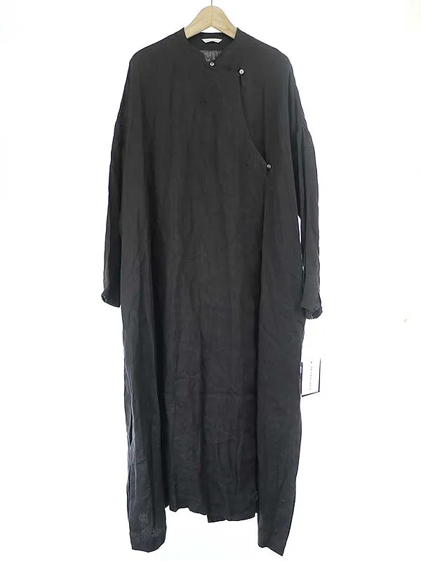 ARTS&SCIENCE アーツ&サイエンス 20SS over front flat dress リネンドレスワンピース