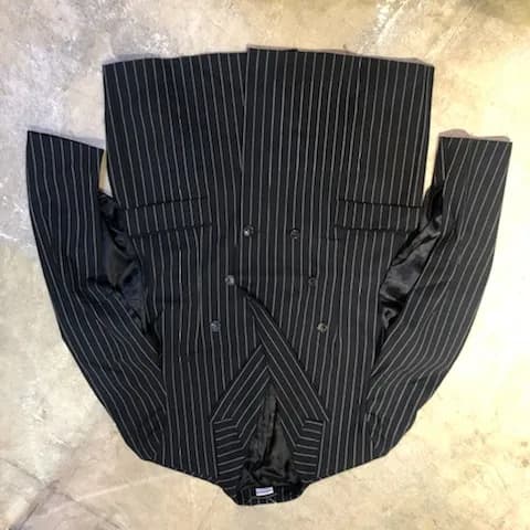 VETEMENTS VETEMENTS 19SS オーバーサイズドダブルブレストスリットスリーブジャケット
