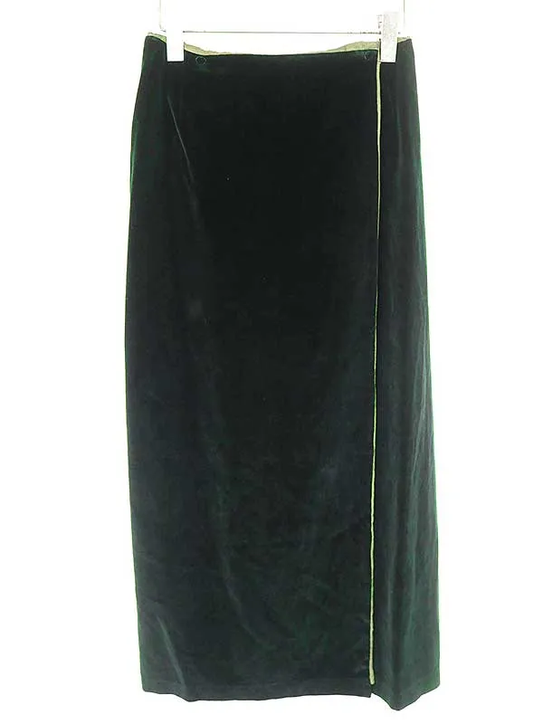 Maison Margiela メゾン マルタン マルジェラ 1999AW ベルベットロングスカート