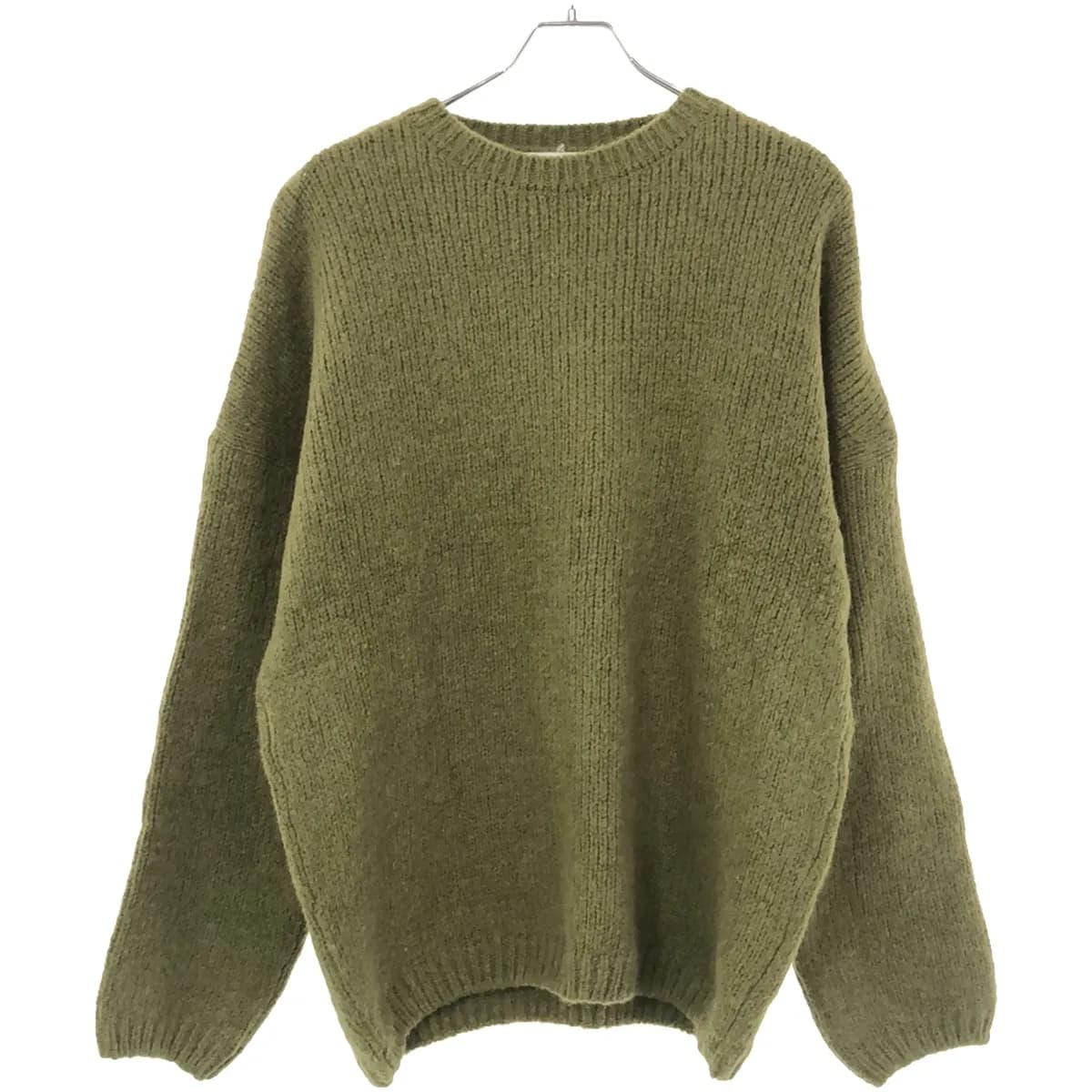OUR LEGACY アワーレガシー 22AW POPOVER ROUNDNECK ベビーアルパカプルオーバーニットセーター