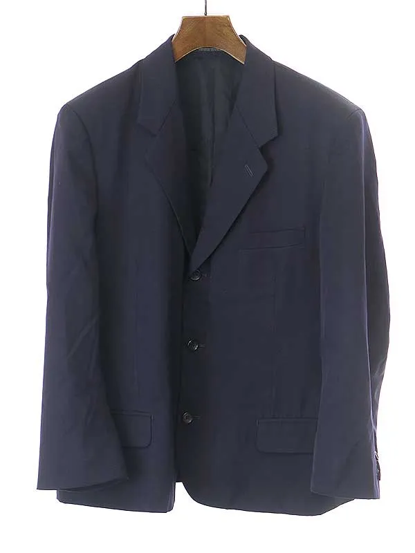 Yohji Yamamoto ヨウジヤマモト コスチュームドオム 17AW ウールギャバジン3Bテーラードジャケット