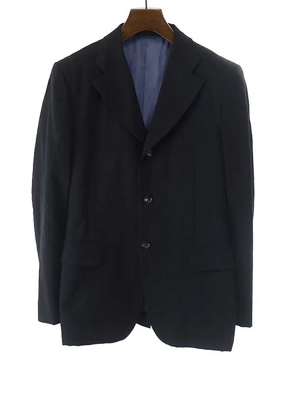 COMME des GARCONS コム デギャルソンオムプリュス 1998SS 裏地フリルウールナイロンジャケット