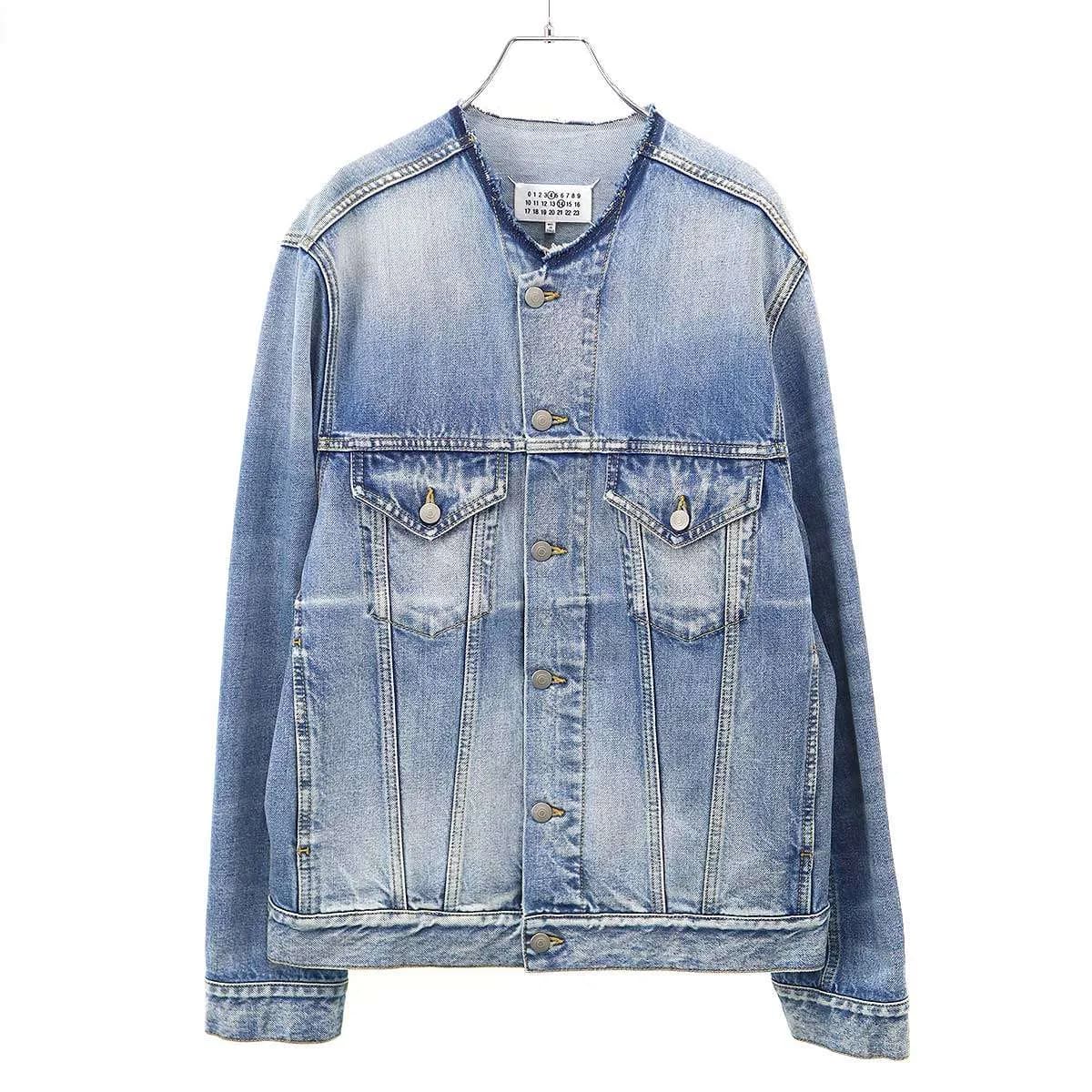 Maison Margiela メゾン マルジェラ 23AW ノーカラーデニムジャケット SI1AM0006 S30561