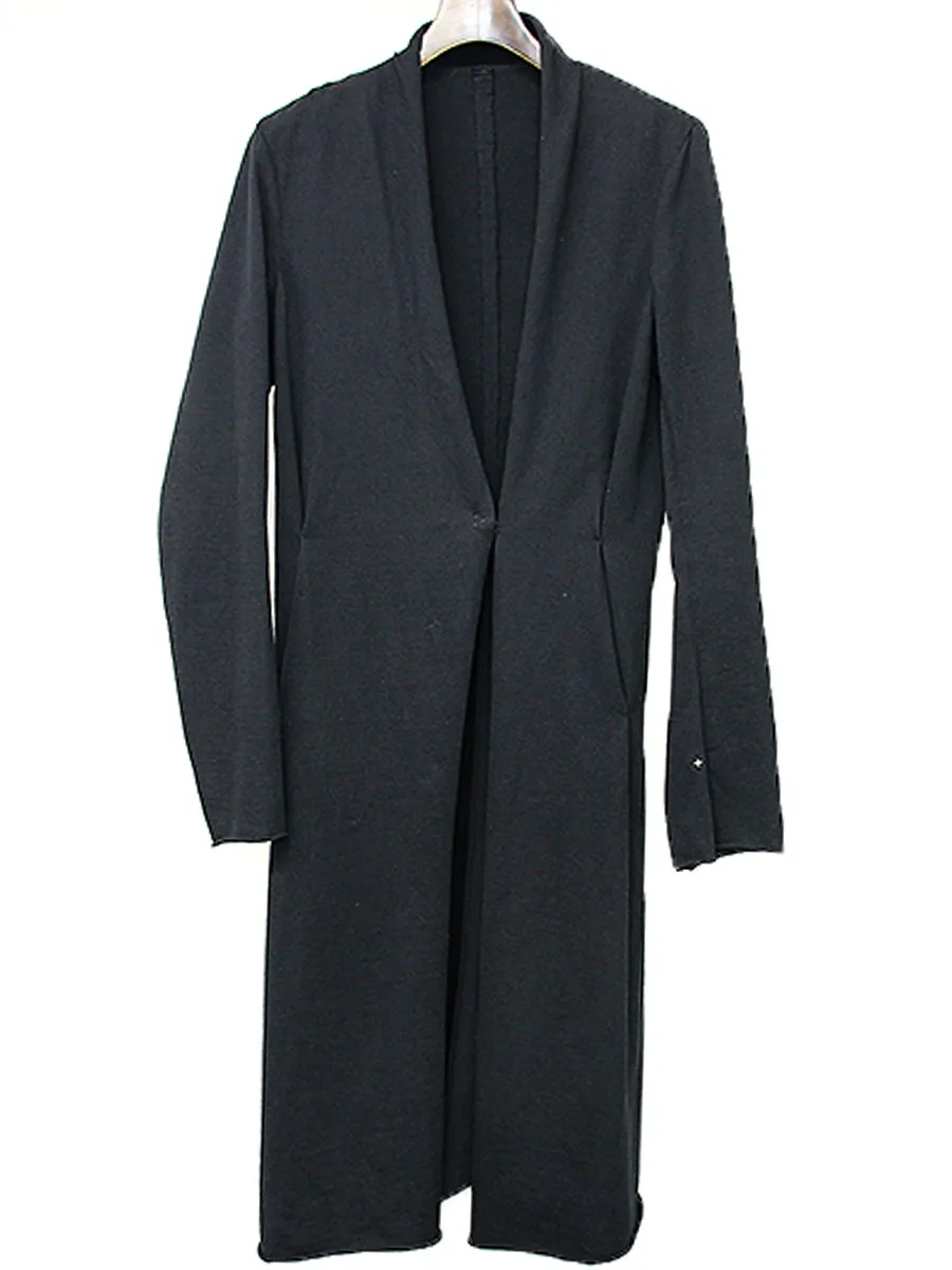 m.a+ m.a+ フロントフックコットンロングコート