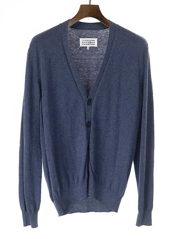 Maison Margiela メゾンマルタンマルジェラ14 15SS エルボーパッチニットカーディガン
