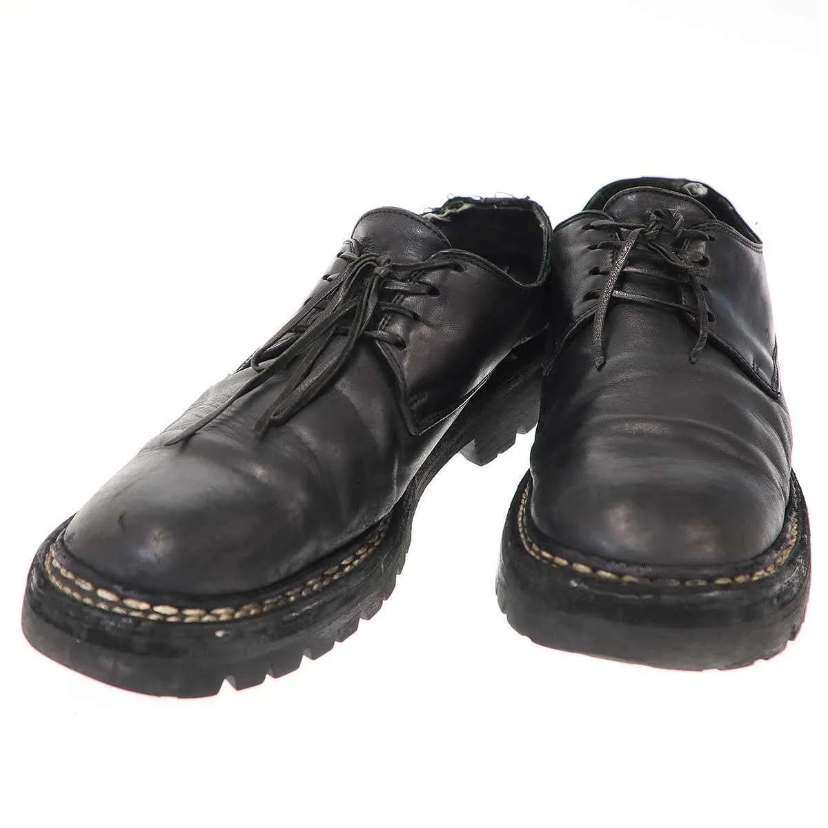 GUIDI グイディ Horse Full Grain Classic Derby Shoes レザーダービーシューズ 792V